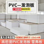 pvc高密度雪弗板发泡板安迪板整张材料模型，护墙软硬包广告板定制