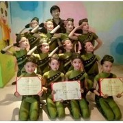 六一儿童迷彩演出服小兵幼儿园表演服装向往军旅少儿舞蹈
