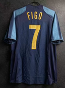 经典复古04-05意甲国际米兰客场足球服菲戈阿德萨内蒂足球服