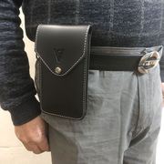 手机包男士(包男士)腰包，干活工地穿皮带，手机袋子超薄便携挂腰带手机套