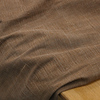 传统手工艺香云纱柞蚕丝重肌理，莨绸真丝布料新中式，服装设计师面料
