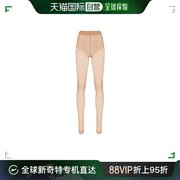 香港直邮WOLFORD 透明紧身连脚裤袜 14497