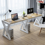 简约电竞情侣双人电脑桌台式家用组装学生写字台小书桌一体办公桌
