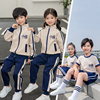 校服套装小学生一年级班服三件套定制中学生运动幼儿园园服春秋款