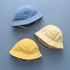 亲子婴儿帽子春秋薄款宝宝，渔夫帽夏季防晒儿童，遮阳帽男女童盆帽