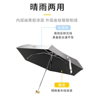 集卫晴雨两用拍照g钛，银色便携反光伞，摄影打光伞补光伞反光板柔光