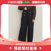 日本直邮CHILD WOMAN 女士舒适休闲风格海军裤 优雅修身设计 高质