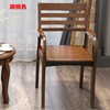 实木新中式餐椅50公分坐高送父母老人舒适靠背椅家用现代简约椅子
