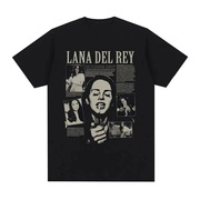 欧美风泰勒T恤霉霉歌手Lana Del Rey印花时尚嘻哈街头原宿短袖T恤