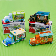 怪兽大学玩具总动员合金，货柜车汽车模型摆件，过家家玩具男孩卡车
