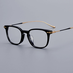 日系眼镜松田同款RLT5888超轻手造近视框架眼镜复古防蓝光配度数