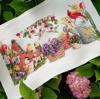 法国dmc十字绣套件鸟，乐园欧式花卉系列，客厅挂画精准印花2317