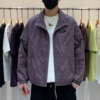 狄品春季新韩版男士立领夹克百搭潮流时尚休闲运动拼接设计感外套