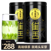 2024新茶头采雀舌嫩芽绿茶，特级明前茶叶自己喝礼盒乐品乐茶