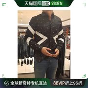 香港直发NEIL BARRETT 男士黑色波点长袖衬衫 PBCM34V-A020S-524