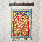 印度手工 步拼接  布画 地毯 墙面挂件 摆件 异域装饰