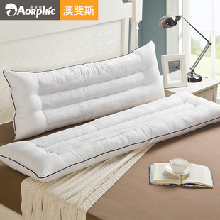 决明子双人枕头长款情侣枕一体，网红长枕芯带枕套1.5米家用1.2长枕