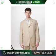 香港直邮潮奢 AURALEE 男士barathea 羊毛混纺西装外套