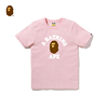 BAPE女装春夏猿人头字母印花图案纯色短袖T恤210001M