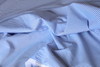 意大利进口蓝白条纹，100%棉府绸面料设计师，衬衫连衣裙服装布料色织