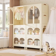 折叠衣柜家用卧室儿童简易柜子，卧室成品小型衣橱，组装小房间免安装