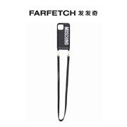 Moschino女士iPhone 12 Max logo印花手机壳发发奇