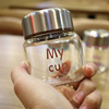 韩国ins迷你玻璃杯cup创意，可爱女学生便携随身带盖小巧随手茶杯子