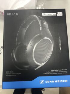 SENNHEISER/森海塞尔头戴耳机 电脑音乐电影HD461i/G手机线控带麦