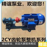 。高温电动铸铁2CY-2.1/2.5齿轮油泵抽油泵自吸泵齿轮泵配置3KW整