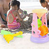麦宝创玩儿童沙滩玩具手推车套装宝宝戏水玩沙大号沙滩桶