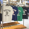 韩国MLB男女同款夏季短袖NY大标洋基队T恤3ATSV0233