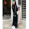 韩版学生宽松显瘦运动套装女春秋季时尚大码卫衣，休闲两件套跑步服