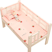 夏季一片式床围3d蜂巢三明治，网眼婴儿床床围通风透气宝宝儿童床围