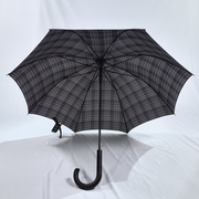 收藏款!英国富2顿绅士伞，!经典格子，条纹风格!自动防风长柄雨伞