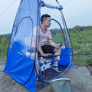 老人晒太阳出摊户外小帐篷，冰钓冬钓保暖防风，防雨冬季钓鱼隔离帐篷