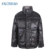 费尔法特falthead2021冬季青年羽绒服男士高领，白鸭绒(白鸭绒)