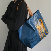 三环路豹老板系列重复利用礼物包袋环保编织袋单肩包手提袋潮