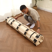 定制防潮排骨架榻榻米床架实木透气折叠硬床板落地龙骨架松木床垫