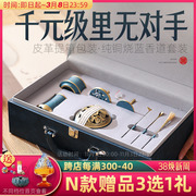 纯铜中国香道套装工具，家用打香篆模具室内沉香，熏香炉香具香粉香炉