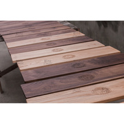 黑胡桃实木板材北美家具衣柜原木木料餐桌面板定制隔板飘窗台面板