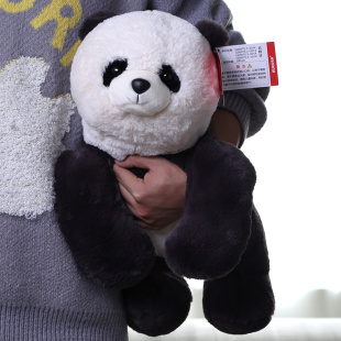 吾卢拉可爱趴姿小熊猫公仔毛绒玩具儿童睡觉陪伴抱枕女礼物布娃娃