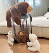 超软北极熊玩偶床上趴趴熊猫抱枕毛绒玩具公仔布娃娃女生睡觉专用