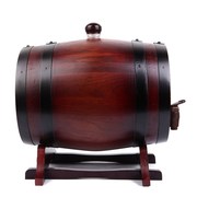 定制无胆橡木桶橡木酒桶15L3升5L10L15升空桶自酿红葡萄酒桶烘烤