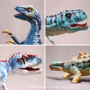 正版散货大号，仿真动物异色恐龙塑料pvc手办，模型摆件玩具