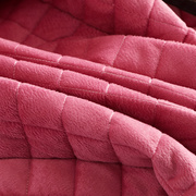欧式加厚水晶绒床裙单件夹棉保暖珊瑚绒床罩冬季防滑床套床头罩