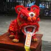 中国风民间传统手工，舞狮工艺品大号木偶狮，摆件装饰送礼开学