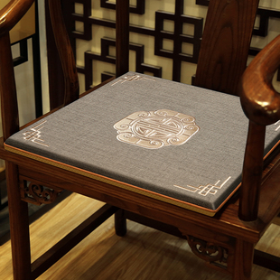 中式红木椅子坐垫茶，桌椅垫子实木沙发垫圈椅太师椅，凳子垫座垫定制
