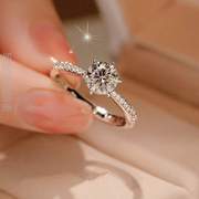 拍照精致求婚求婚结婚活口女生，钻石戒指仿真礼仪，仿真!女新年简约