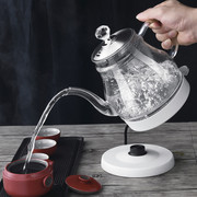 玻璃烧水壶家用小型煮水茶壶全自动功夫泡茶专用长嘴保温电热水壶