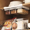 厨房高透明(高透明)塑料密封罐壁挂式食品级，干果五谷杂粮收纳盒零食储物罐